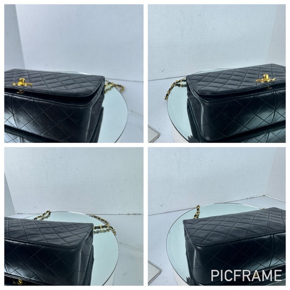 CHANEL CC Matelasse Full Flap Chain Shoulder Bag Leather GHW - Picture 4 of 17